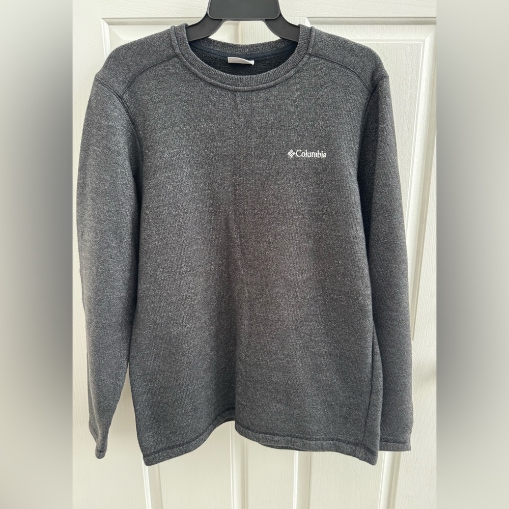 Columbia Men's Charcoal Crewneck Sweater